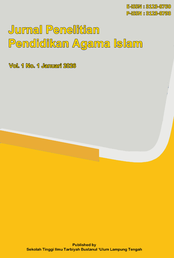 Cover Jurnal Penelitian Pendidikan Agama Islam